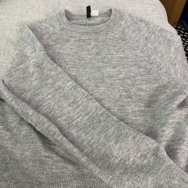 H&M Grey Marled Sweater