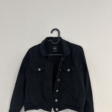 Jeansjacke Schwarz Grösse L