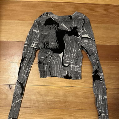Muster-Langarmshirt