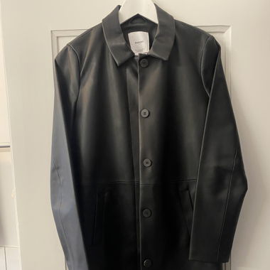 Jacke Ledereffekt