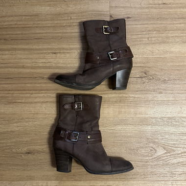 Roberto Santi braune Stiefeletten Grösse 37