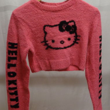 Hello Kitty Crop-Pullover DIVIDED Gr. S