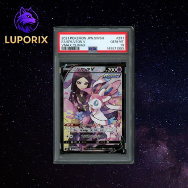 Pokémon PSA 10 Sylveon V 231/184 CSR VMAX