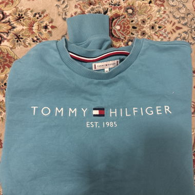 Tommy Hilfiger Turquoise Sweatshirt