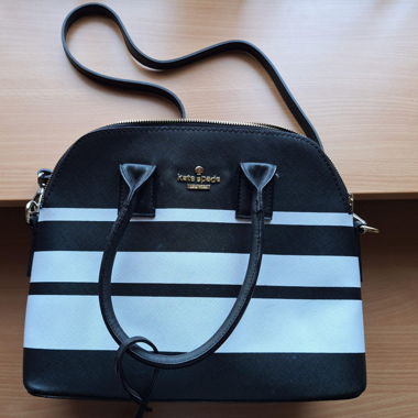 Sac à main noir/blanc
