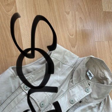Vintage gilet beige
