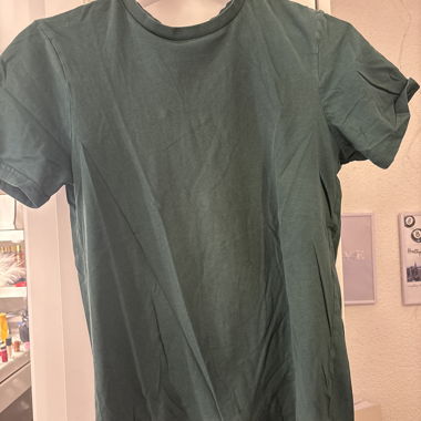 T-shirt verde basic