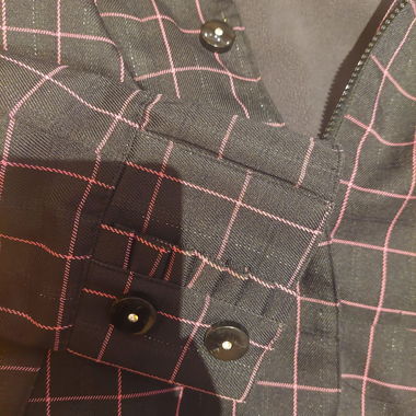 Roxy Plaid Snowboard Jacket, Size S