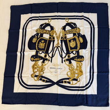 Foulard Hermès 90 Brides de Gala
