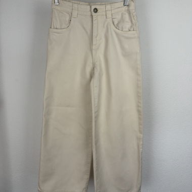 Pantalon large en coton Monoprix