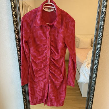 Rosa Baumwollkleid Grösse S, nie getragen