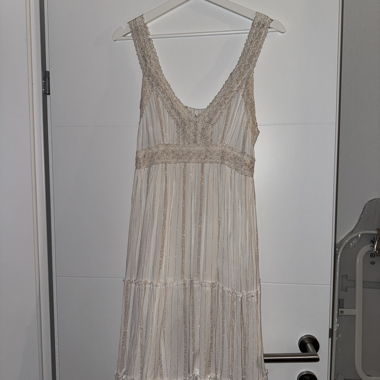 Sommerkleid weissgold