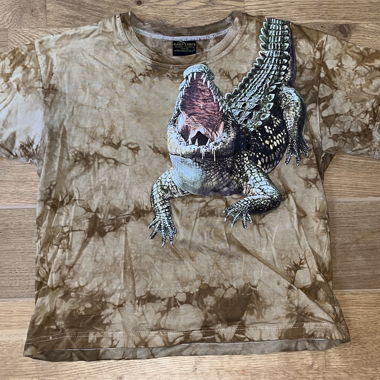 Crocodile Crop Shirt