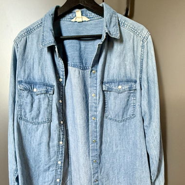 Chemise jeans