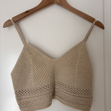Top en crochet