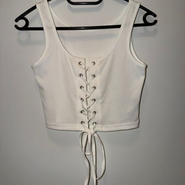 Weisses CropTop
