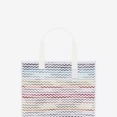 Missoni Shopper aus Chevron-Strick