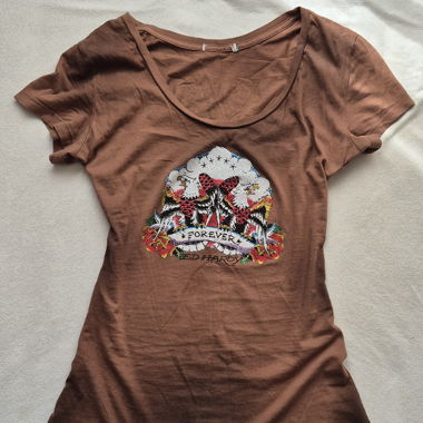 Ed Hardy Brown Top