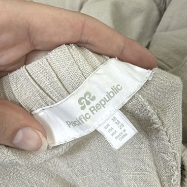 Pantaloni in lino Pacific Republic M
