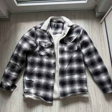 Veste FSBN pour homme à carreaux Taille M Douillet pour l'hiver !