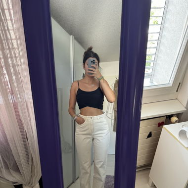 Beige Zara Jeans