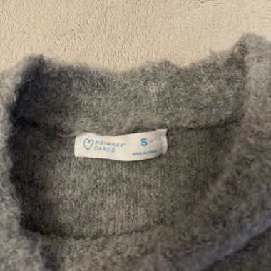 Maglione grigio soffice