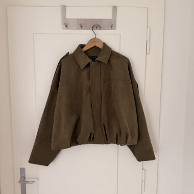 Veste oversize Zara kaki