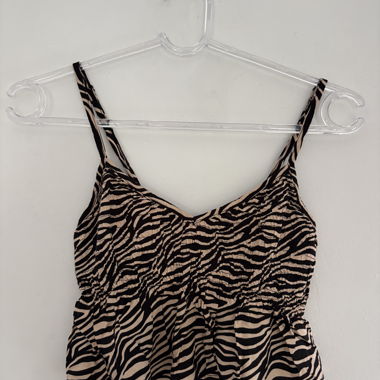 Zebra Print Cami Top