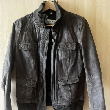 Wildlederjacke