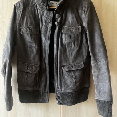 Wildlederjacke