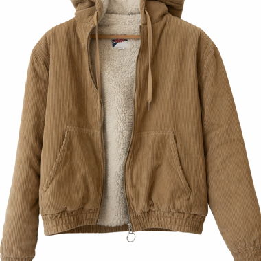 Jacke mit Fellfutter