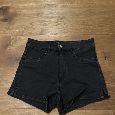 High Waist Shorts Denim H&M