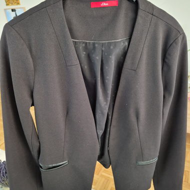 Blazer noir s.Oliver