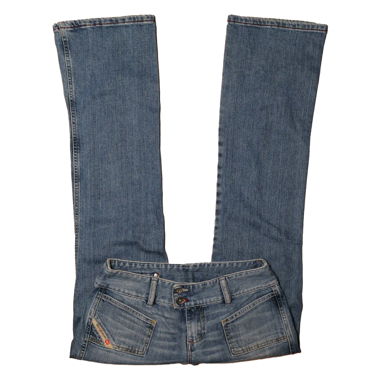 Diesel Made in Italy Low Rise Flare Jeans
