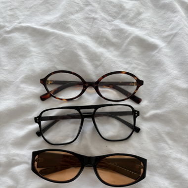 Lot de 3 paires de lunettes 