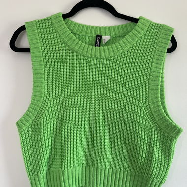 Green H&M Sleeveless Vest