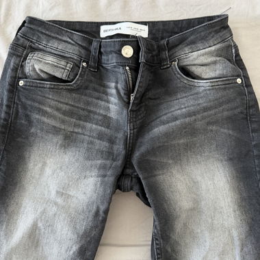 Pantalon en jean Bershka