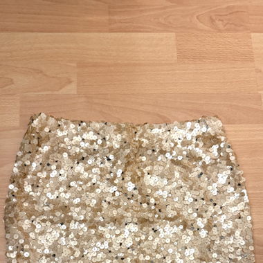 Skirt XS color champagne