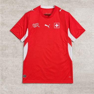 Maillot Suisse Puma Rouge Blanc