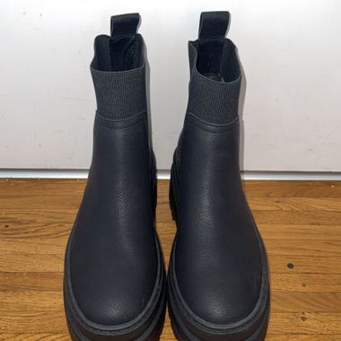 Stivaletti Chelsea Track – Noir Matte