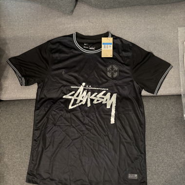 Stüssy x Brazil Nike Trikot Schwarz