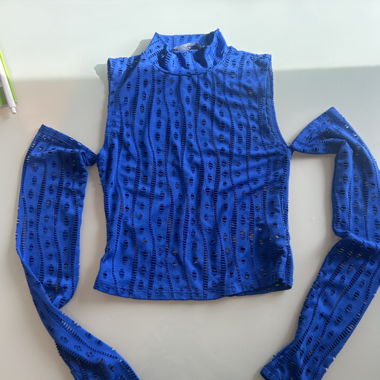 Jaded London Loch-Top Blau