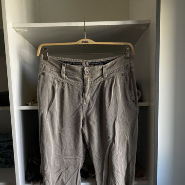 pantalons en tissu