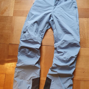 Pantaloni da sci Helly Hansen azzurro chiaro
