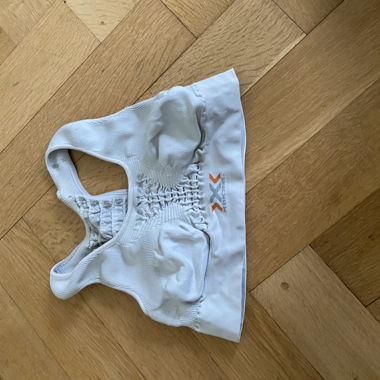 Soutien-gorge de sport X-BIONIC blanc