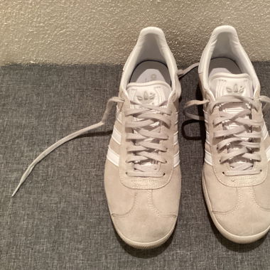 Gazelle Adidas gris clair 43 1/3