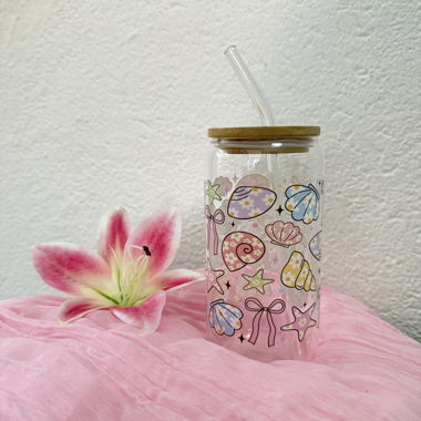 Glas aus Glas Coastal Mermaid