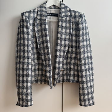 Blazer kariert Zara 