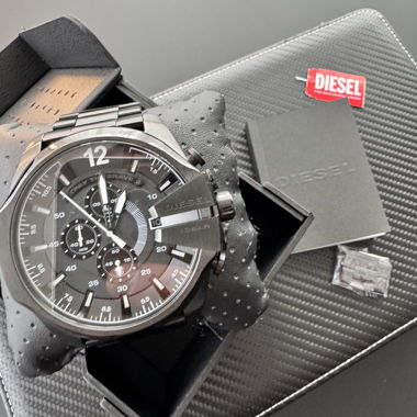 Orologio cronografo uomo Diesel nero
