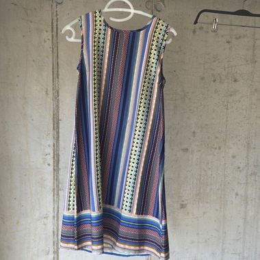Multicolour Sleeveless Dress